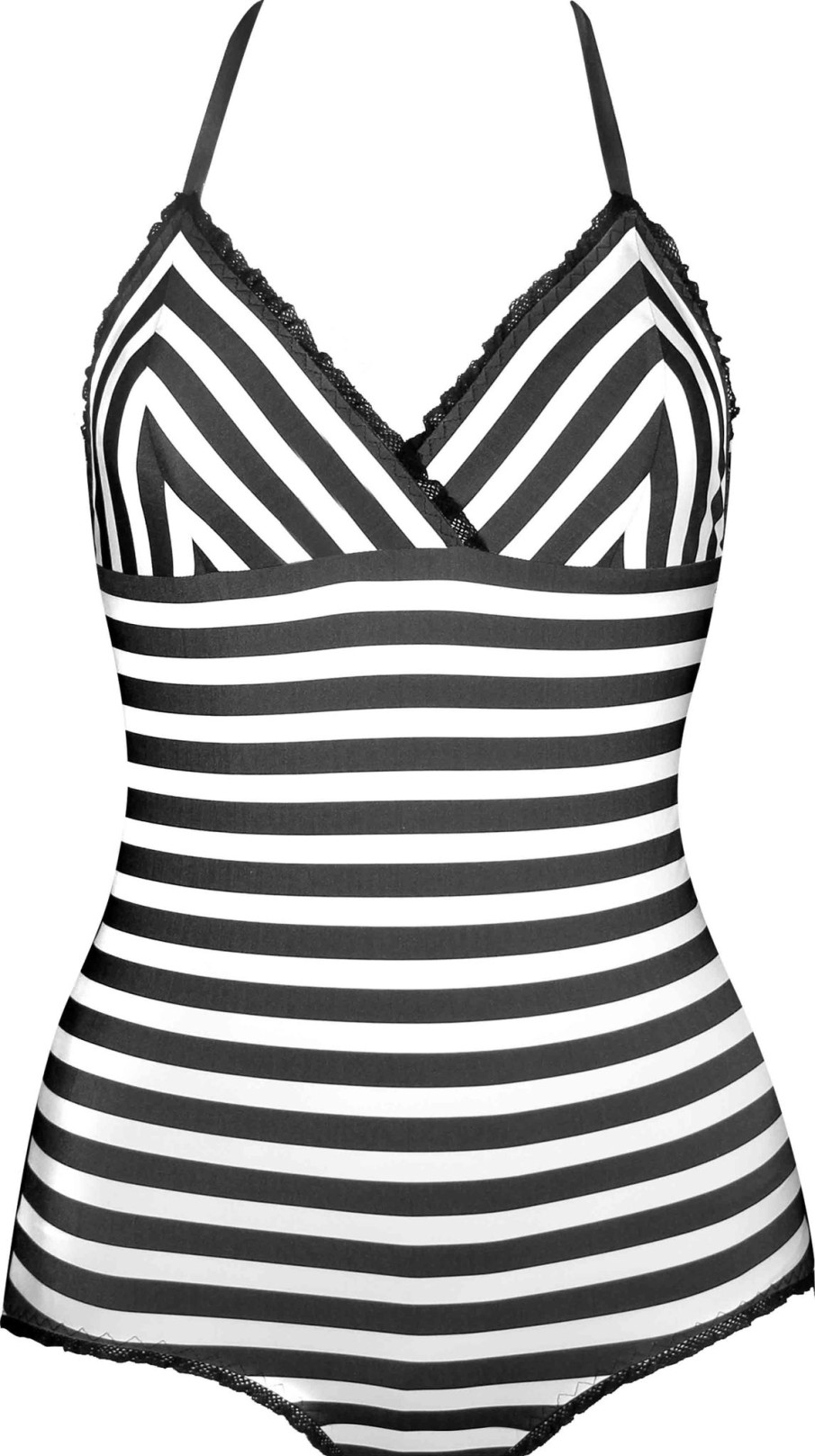 Women Fifi Chachnil Swimsuit | Striped Swimsuit Mascotte