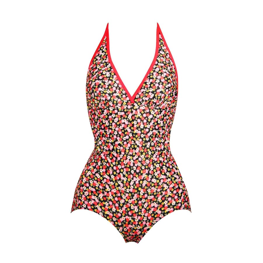 Women Fifi Chachnil Swimsuit | Tip Top Flowered Swimsuit