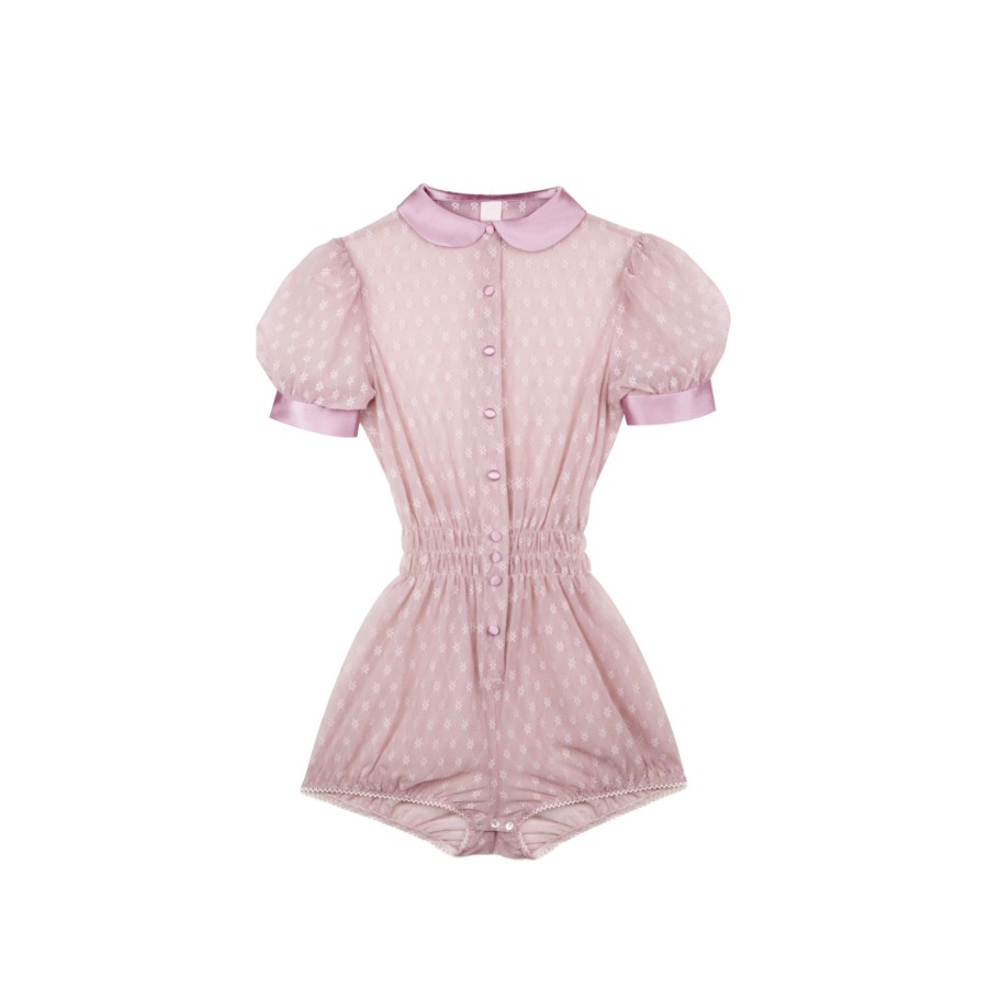 Women Fifi Chachnil Playsuits & Blouses | Babychou Playsuit Old Pink