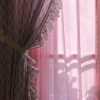 Home Fifi Chachnil | Pink Sheer Curtain