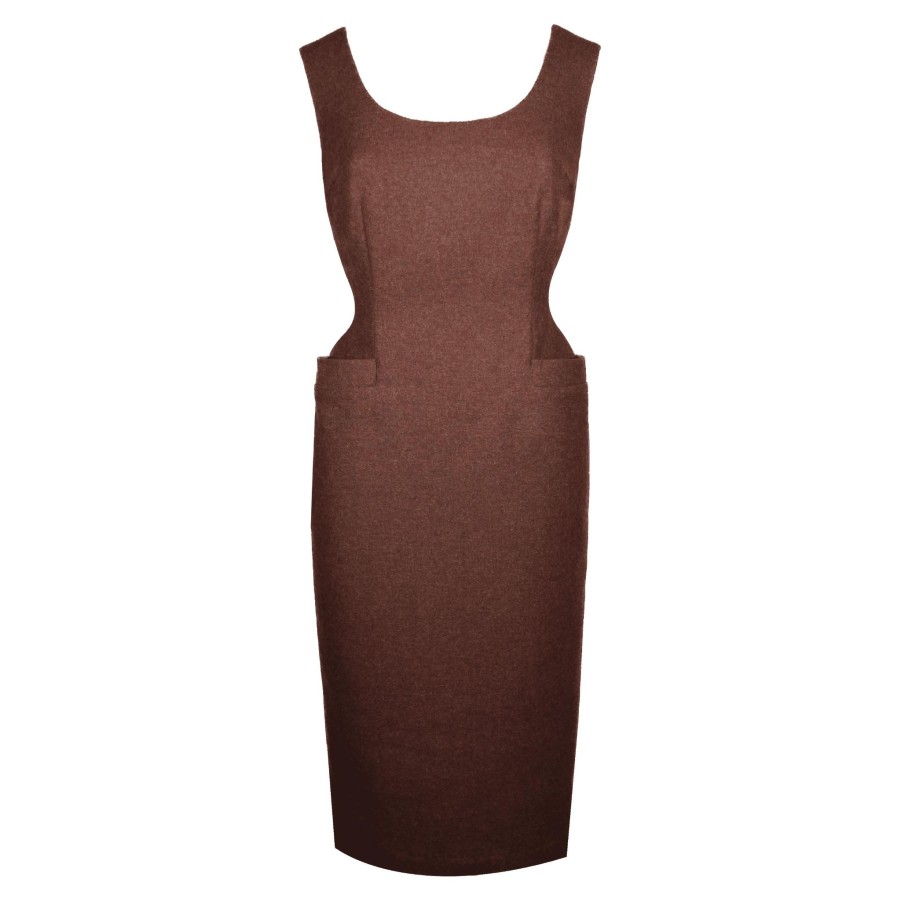 Women Fifi Chachnil Dresses | Sabrina Dress Chocolate