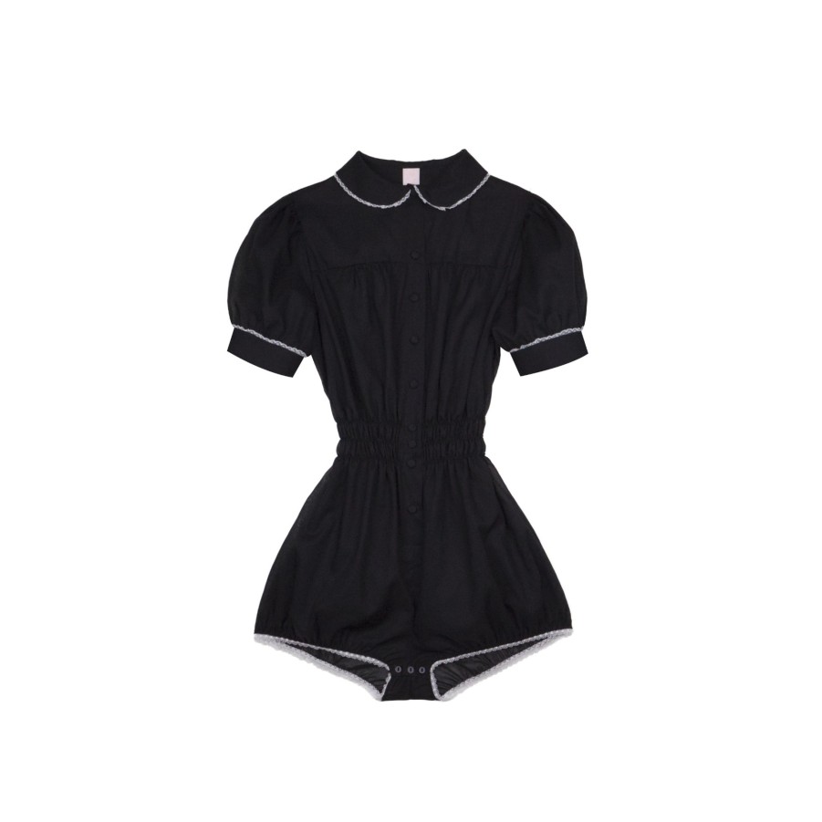 Women Fifi Chachnil Playsuits & Blouses | Babychou Playsuit Black