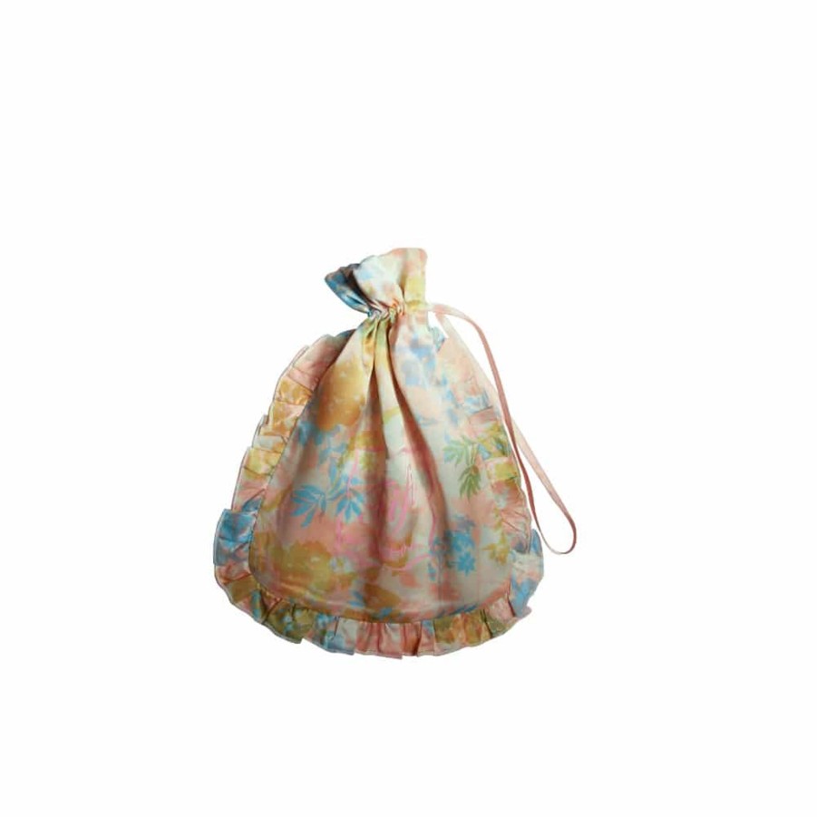 Women Fifi Chachnil | Mini Pouch Flower Silk