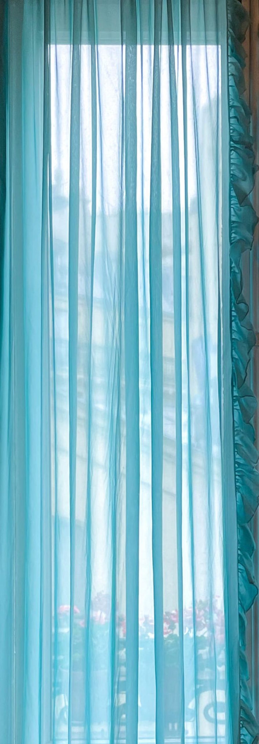 Home Fifi Chachnil | Azure Sheer Curtain