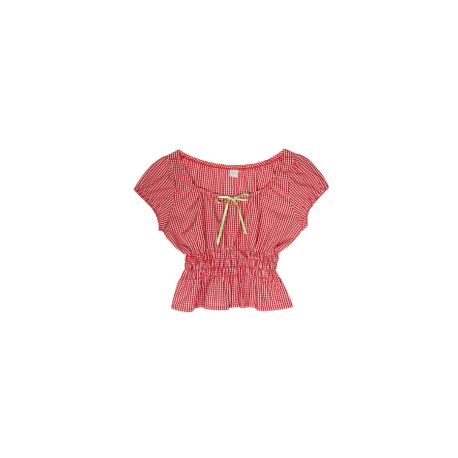 Women Fifi Chachnil Playsuits & Blouses | Baby Mary Top Red