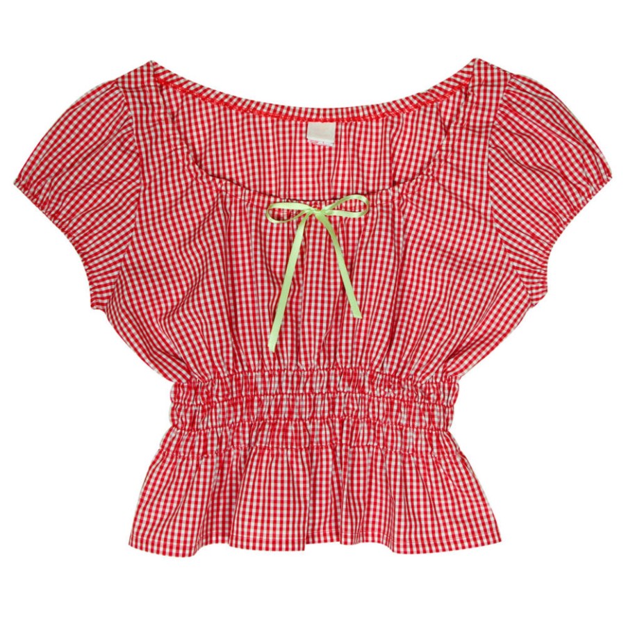 Women Fifi Chachnil Playsuits & Blouses | Baby Mary Top Red