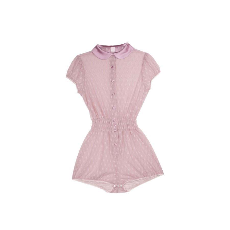 Women Fifi Chachnil Playsuits & Blouses | Babyloo Playsuit Old Pink